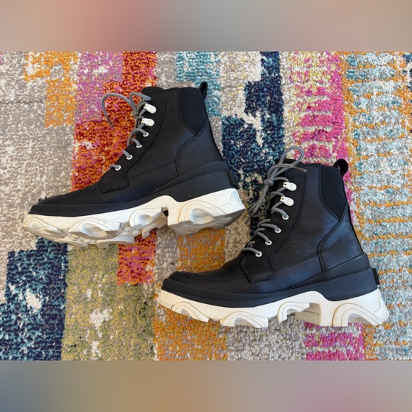 Sorel | Brex Lace up Boot Black Women 8.5 - Picture 8 of 11